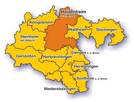 Plan Landkreis Heidenheim